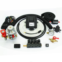 Kit d'injection double carburant au gaz naturel de sixième génération BRC, kit de conversion au gaz naturel GPL CNG pour voitures à 3/4 cylindres