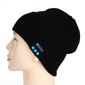 Casque sans fil intelligent pour le sport, <span class=keywords><strong>bonnet</strong></span> musical <span class=keywords><strong>avec</strong></span> haut-parleur intégré pour téléphone portable, idéal pour l'hiver et garde les oreilles au chaud - Product Image 5