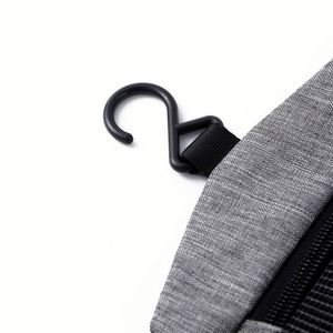 Travel Toiletry Bag Polyester Large Capacity Waterproof Portable Cosmetic Bag Custom Logo for <b>Men</b> Women Outdoor Business Trip - Product Image 3