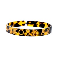 Nouveautés : Bracelet jonc tribal personnalisé en résine époxy pour les habitants des îles hawaïennes, polynésiennes et samoanes
