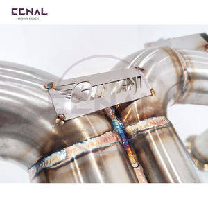 Sistema de Escape con Válvulas Gintani SS304 de Alta Potencia para Lamborghini <span class=keywords><strong>Aventador</strong></span> <span class=keywords><strong>SVJ</strong></span> LP770-4 LP780-4 <span class=keywords><strong>V12</strong></span> 6.5L (2017+) - Product Image 6