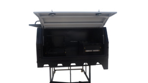Plateau et auvent en aluminium pour pick-up avec boîte à outils - Product Image 1