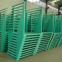 Étagère empilable de qualité supérieure, structure en acier stable, pour entrepôt, atelier, garage, outils, pièces et stockage de marchandises en vrac