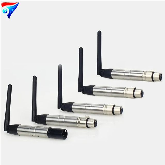 5pcs DMX512 DMX DFI DJ Wireless System 2.4G Receiver and Transmitter for LED Stage Fresnel Light Control