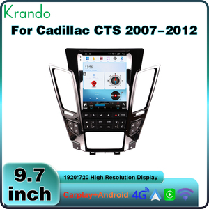 9.7 ''Tesla écran Vertical autoradio Android pour Cadillac CTS 2007-2012 voiture Gps Navigation Autostereo sans fil Carplay <span class=keywords><strong>Google</strong></span> - Product Image 3