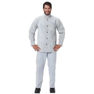 Sac <span class=keywords><strong>de</strong></span> protection pour électrodes <span class=keywords><strong>de</strong></span> soudage en cuir <span class=keywords><strong>de</strong></span> vachette fendu, sac à outils pour <span class=keywords><strong>soudeur</strong></span>, avec fil ignifuge en Kevlar. - Product Image 6