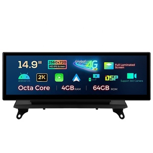 14.9 Inch for RHD BMW X5 E70/X6 E71 2007-2010 CCC Android Car Stereo Octa Core 4+64GB IPS Screen Global 4G CarPlay DSP CE-XTRONS - Product Image 1