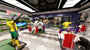 Présentoir 3D pour Magasin de Vêtements, Étagère à Vêtements, Agencement de Boutique, Conception et Décoration pour Supermarché - Product Image 2