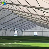 Tenda Arena Berkuda Besar Berbahan Aluminium PVC untuk Pameran Luar Ruangan dan Acara Olahraga, Penahan Panas Matahari