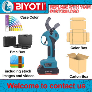 Cisaille électrique automatique pour tuyaux Biyoti BYT-X32B 20V, machine à découper les tubes en plastique portative, coupe rapide et sans effort - Product Image 4