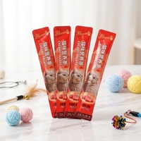 Fabricant de friandises pour chats en bâtonnets sous marque privée OEM, vente en gros de pâtés crémeux personnalisés pour chats, snacks humides en vrac, approvisionnement direct usine