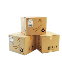Boîtes en carton ondulé pour l'expédition postale, grande taille, 1-12, à ouverture plate, pour l'emballage e-commerce, avec estampage, extra robustes