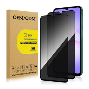 Protector de Pantalla de Vidrio Templado Anti-Espía y Anti-Explosión OEM ODM para <span class=keywords><strong>Samsung</strong></span> <span class=keywords><strong>Galaxy</strong></span> Serie A07 A27 A37 A57 A18 - Product Image 1