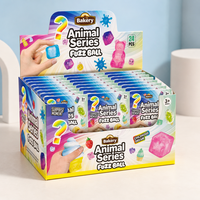 Vente en gros de jouets fantaisie pour enfants, boîte mystère animaux scintillants, jouet anti-stress à remontée lente, jouet sensoriel souple