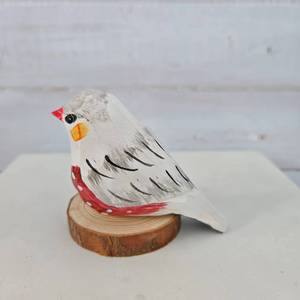 Statues et Figurines d'oiseaux en bois sculpté à la main animaux ornement pour maison étagère cheminée déco pour l'obtention du diplôme - Product Image 5