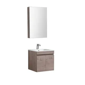 New Bathroom Single Sink Wooden Medicine Cabinet Bathroom Cabinet Vanity Set