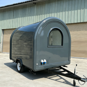 Remorque de restauration robuste pour chariot alimentaire, idéale pour les BBQ et les camions de cuisine, avec friteuse, conforme aux normes DOT - Product Image 4