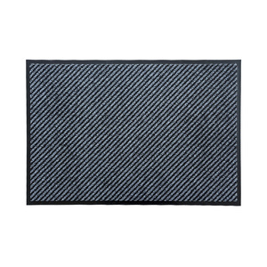 Tapis d'entrée extérieur commercial rectangulaire gris en PVC épaissi antidérapant absorbant l'eau pour grande surface - Product Image 3