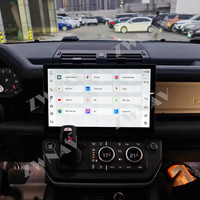 ZWNAV 13.3 pouces écran Android 13 Radio pour Land Rover Defender 2020-2024 lecteur multimédia Carplay Audio stéréo avec 360 BT
