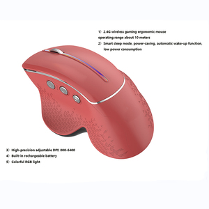 Zaidtek Có Thể Sạc Lại Pin Điện Hoạt Động 6 Nút Không Dây RGB Ergonomic Chuột Chơi Game Cho <span class=keywords><strong>Windows</strong></span> 7 / <span class=keywords><strong>8</strong></span> / 10 XP Vista - Product Image 2