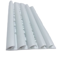 Leguwe Meilleur prix Vente en gros Carreaux de sol en plastique résine PVC Design industriel Bande de forme droite Accessoire Moulage Bordure Garniture