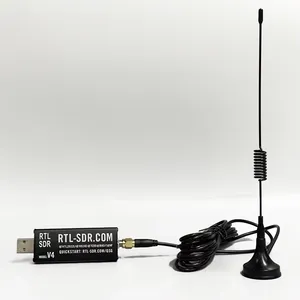 Récepteur radio logiciel RTL-SDR Blog V4 <span class=keywords><strong>RTL2832U</strong></span> 1PPM TCXO HF Bias-T SMA avec kit d'antenne dipolaire - Product Image 4