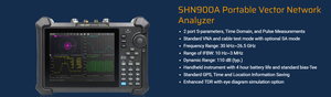 Analyseur de réseau portable série SHN900A SHN914A/SHN920A/SHN926A 30kHz~26.5GHz pour l'analyse - Product Image 3