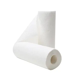 厨房毛巾餐巾纸纸巾卷吸油自粘接触柜2层竹纸吸收剂