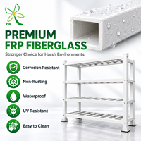 Scaffalature Industriali in FRP Resistenti agli Acidi per Trattamento Acque, Campionamento e Stoccaggio Multiuso
