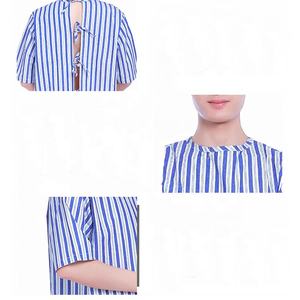 Robe de patient en coton polyester tissé à manches courtes classique bon marché de nouvelle conception pour une utilisation à l'hôpital - Product Image 5