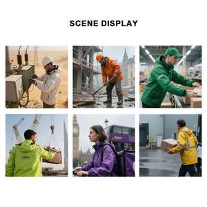 Veste d'extérieur imperméable et coupe-vent pour homme et femme, design tendance, douce et chaude - Product Image 6