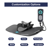 Máquina de Tracción Cervical con Pulso Eléctrico y Aire, Dispositivo de Tracción Profunda con Control de Calor y Temporizador para Spondilosis Cervical y Dolor Corporal