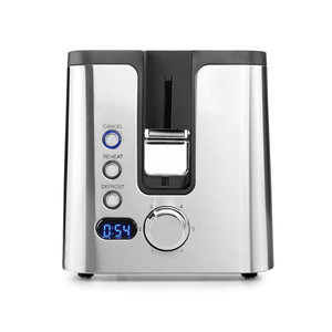 Tostapane Intelligente in Acciaio Inox a 2 Fette con Timer Digitale e Funzioni di Cancellazione, Riscaldamento e Scongelamento - Product Image 1
