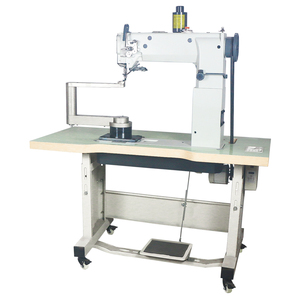 High-Post 360. Rotating Arm Industrial <b>Sewing</b> Machine Single Needle Mechanical Operation <b>for</b> Leather Boots Bags with Core Motor - Product Image 1