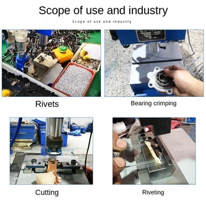 Punzonadora neumática de cilindro de aire de mesa pequeña a precio de fábrica - Product Image 5