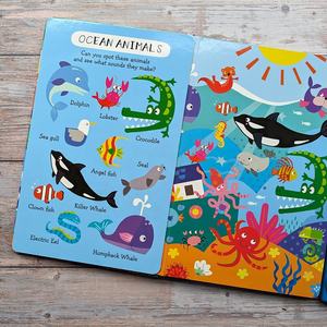 My First Look and Find Sound Book pour que les enfants apprennent 50 sortes de sons d'<span class=keywords><strong>animaux</strong></span> - Product Image 4