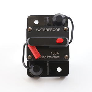 Composant de protection contre les surcharges 30A 80A 200A 12V-48V CC pour automobile marine, disjoncteur de <span class=keywords><strong>récupération</strong></span> automatique étanche - Product Image 4