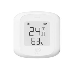 Capteur intelligent de température et d'humidité Zigbee, détecteur numérique avec surveillance à distance WiFi pour la domotique - Product Image 1