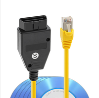 Cable de Interfaz de Codificación ESYS ENET para Escáner OBD de Plástico ICOM B MW Serie F con Software Completo
