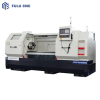 Torno Horizontal CNC de Cama Plana CK6150-2000 con Sistema de Control GSK, Alta Precisión y Gran Resistencia para Piezas Metálicas, Ferretería y Automoción