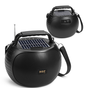<span class=keywords><strong>Enceinte</strong></span> solaire sans fil HF-F56 avec Bluetooth, charge solaire, radio FM, stéréo BT, basses puissantes, <span class=keywords><strong>enceinte</strong></span> solaire bon marché pour l'extérieur - Product Image 5