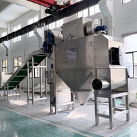 Solution de manutention de poudres : Machine de vidage de sacs en acier inoxydable sur mesure pour la transformation alimentaire