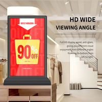 2K FHD Win Android System Tablet-top Advertising Player Desk Base Double-sided Touch Screen Menu Board pour Restaurant/Fast Food