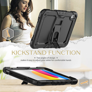 Coque en silicone solide avec béquille et ceinture d'épaule <span class=keywords><strong>pour</strong></span> iPad 10e génération 10.9 pouces 2022 - Product Image 2