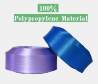 100% PP Multifilament Yarn 200D-2000D (900D) High Tenacity Dyed/Raw Multi Color for Straps Webbing Ropes