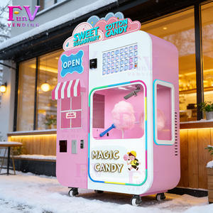 Máquina de Algodón de Azúcar Premium para Niños con Logotipo <span class=keywords><strong>Iluminado</strong></span>, Función de Esterilización Segura para Niños, Portátil - Product Image 1