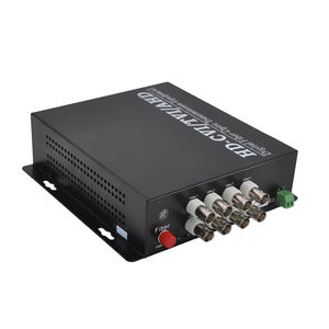 Émetteur et récepteur optique à fibre HD AHD 1080P 8CH, convertisseur vidéo optique, connecteur BNC 8 canaux - Product Image 2