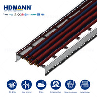 Échelle à câbles en acier HDG ultra-résistante Hdmann pour système de routage de câbles électriques haute tension de centrale nucléaire