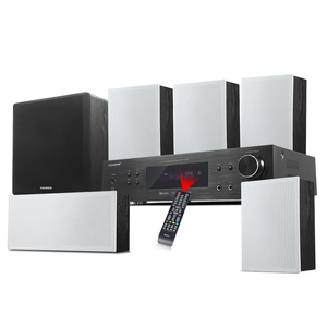 Sistema de Cine en Casa 5.1 DTS, Amplificador Digital HD de Pared, Sistema de Sonido Envolvente, Sistema de Cine en Casa 5.1 Montado en la Pared - Product Image 1