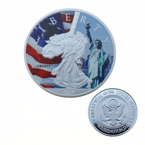 Moneda Conmemorativa <span class=keywords><strong>de</strong></span> los <span class=keywords><strong>Estados</strong></span> <span class=keywords><strong>Unidos</strong></span>, <span class=keywords><strong>Estatua</strong></span> <span class=keywords><strong>de</strong></span> <span class=keywords><strong>la</strong></span> <span class=keywords><strong>Libertad</strong></span>, Chapada en Oro, Recuerdo, Coleccionable, Regalo - Product Image 4